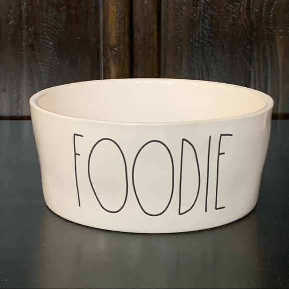 Rae Dunn Other - Rae Dunn FOODIE Large Dog Bowl